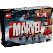 LEGO 76313 Super Heroes Marvel MARVEL Logo & Minifigures