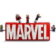 LEGO 76313 Super Heroes Marvel MARVEL Logo & Minifigures