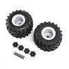 Losi LOS43034 Mounted Monster Truck Tyres 2pcs LMT