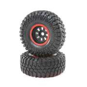 Losi LOS45031 Maxxis Creepy Crawler LT Black Mounted (2) Super Rock Rey