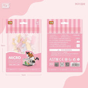 LOZ 8608 Micro Block Bag Cat at the Fishtank