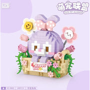 Loz 8805 Micro Block Rabbit Garden