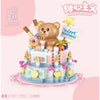 Loz 8807 Micro Block Bear Cake