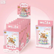 Loz 8807 Micro Block Bear Cake