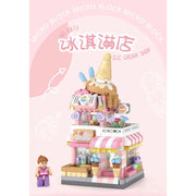 Loz 8813 Micro Block Ice Cream Shop