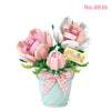 Loz 8836 Micro Block Potted Roses