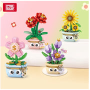 Loz 8841 Micro Block Potted Lucky Red Flower