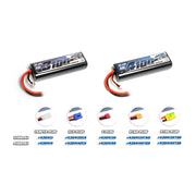 LRP 430414 ANTIX 4100mAh - 7.4V - 50C LiPo Battery - Car Stickpack Hardcase - Tamiya Plug