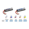 LRP 430414U ANTIX 4100mAh - 7.4V - 50C LiPo Battery - Car Stickpack Hardcase - Deans Plug