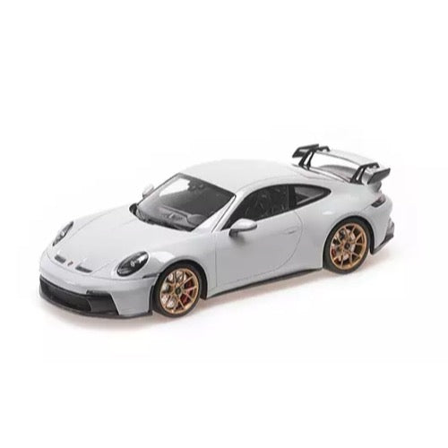 Minichamps 117069001 1/18 Porsche 911 (992) GT3 2021 Chalk / Gold ...