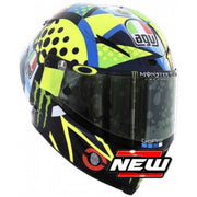 Minichamps 399210056 1/8 AGV Helmet Valentino Rossi Winter Test Qatar 2021