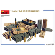 MiniArt 35457 1/35 7,5 cm Kw.K Stu.G Shells With Ammo Boxes