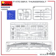 MiniArt 48029 1/48 P-47D-30RA Thunderbolt Advanced Kit