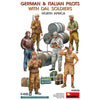 MiniArt 49018 1/35 German & Italian Pilots With DAL Soldiers North Africa