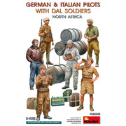 MiniArt 49018 1/35 German & Italian Pilots With DAL Soldiers North Africa