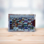 Magnolia Snow in Old Tbilisi Micro Jigsaw Puzzle