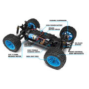 Maverick Phantom MT 1/10 Brushed Electric RC Monster Truck MV150603