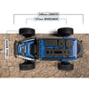 Maverick Doha 1/20 4WD Electric RC Truck - Blue