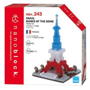 Nanoblock NBH-243 Paris Banks of the Seine - Tri-Colour