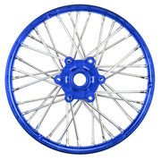 Proline 1/4 Pro-Spec Aluminium V2 Bead Front Wheel Assembled Blue Promoto-MX