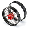 Proline 1/4 Pro-Spec Aluminium V2 Bead Front Wheel Assembled Black/Red Promoto-MX