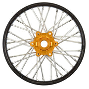 Proline 1/4 Pro-Spec Aluminium V2 Bead Front Wheel Assembled Black/Gold Promoto-MX