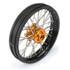 Proline 1/4 Pro-Spec Aluminium V2 Bead Front Wheel Assembled Black/Gold Promoto-MX