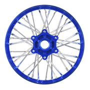 Proline 1/4 Pro-Spec Aluminium V2 Bead Rear Wheel Assembled Blue Promoto-MX