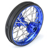 Proline 1/4 Pro-Spec Aluminium V2 Bead Rear Wheel Assembled Blue Promoto-MX