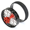 Proline 1/4 Pro-Spec Aluminium V2 Bead Rear Wheel Assembled Black/Red Promoto-MX