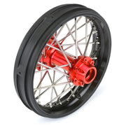 Proline 1/4 Pro-Spec Aluminium V2 Bead Rear Wheel Assembled Black/Red Promoto-MX