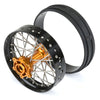 Proline 1/4 Pro-Spec Aluminium V2 Bead Rear Wheel Assembled Black/Gold Promoto-MX