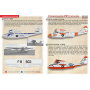 Printscale Decals 72502 1/72  Civil Consolidated PBY Catalina 1. PBY-5A, C-FNJ decal