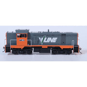 Powerline PTDS2-2-362 HO V/Line Tangerine and Grey T-Class Series 2 (T3) T362 with Cut Away Valance