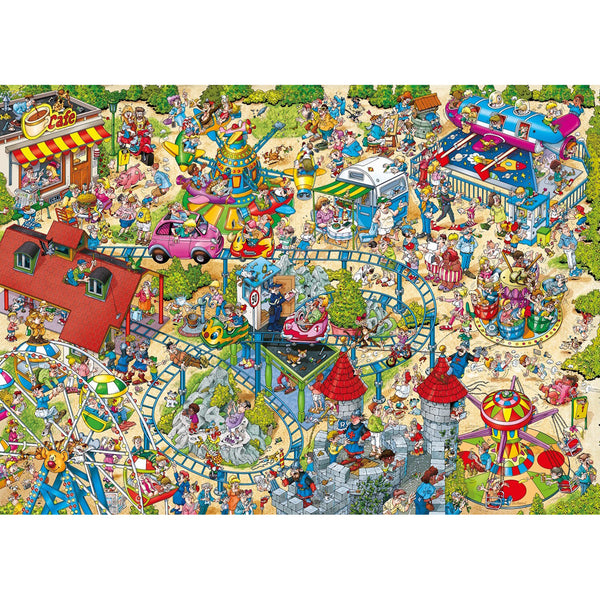 Ravensburger 17637-3 Holiday Resort 4 Amusement Park 1000pc Jigsaw ...