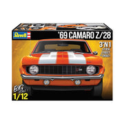 Revell 12812 1/12 1969 Camaro Z/28 '3 N 1 Stock,Street or Drag