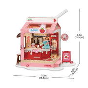 Robotime Rolife DIY Mini House Strawberry Milk Box