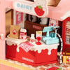 Robotime Rolife DIY Mini House Strawberry Milk Box