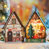 Robotime DIY Mini House Twinkling Christmas House