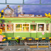 Robotime Rollife DIY Sakura Journey Tram