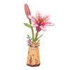 Robotime Wood Bloom Pink Lily