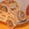 Robotime Rolife Classical 3D Wooden Vintage Car