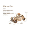 Robotime Rolife Classical 3D Wooden Vintage Car