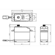 Savox Budget 6KG Metal Gear Servo