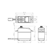 Savox SC-0352 Standard Size Digital Servo Plus