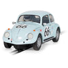 Scalextric C4498 Volkswagen Beetle Blue 66 Slot Car