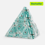 Speks Geode Aqua Pyramid Magnetic Fidget Toy