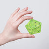 Speks Geode Lyme Pyramid Magnetic Fidget Toy Green