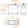 Spektrum SPMSA6310 SA6310 High Torque HV Metal Gear Digital Servo