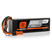 Spektrum Smart 5000mAh 4S 50C IC5 LiPo Battery Powerstage Bundle with S100 Charger